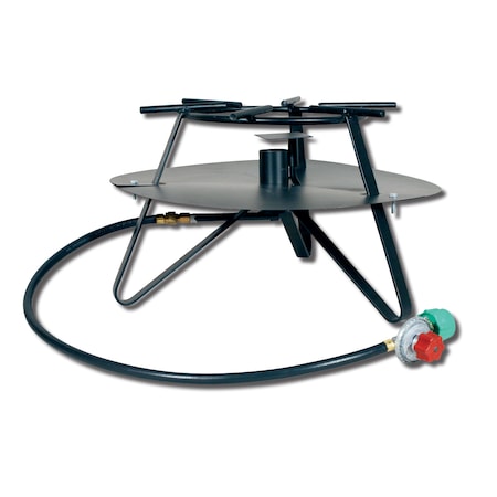 King Kooker 12" Jet Cooker, Flat Bar Legs, 105K BTU, Propane C90H/SPKN